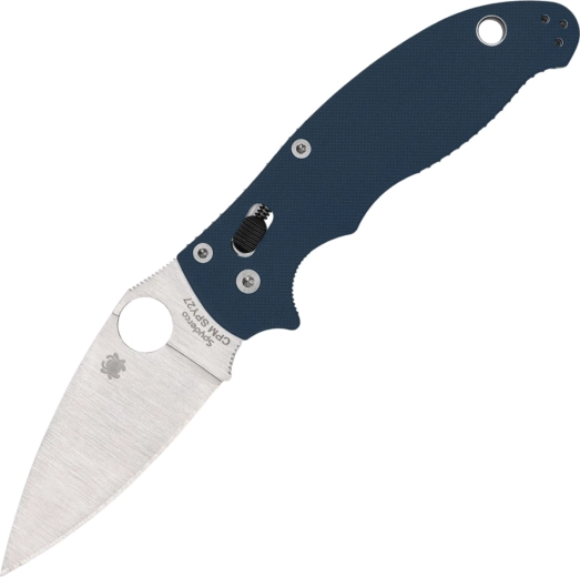 Spyderco Manix 2 Cobalt Blue kapesní nůž 8,6 cm, satin, G10, modrý