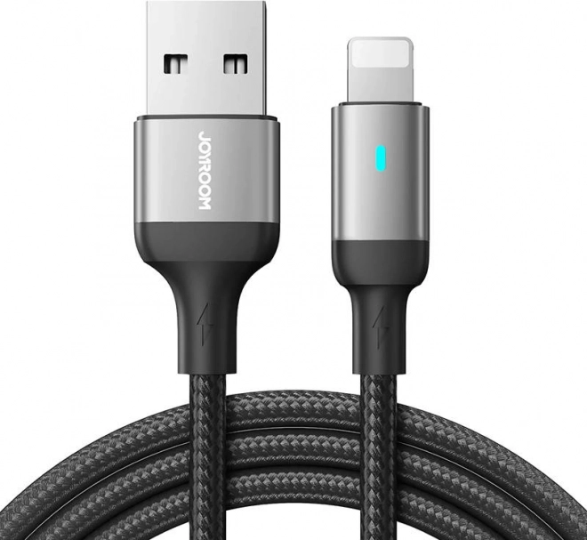 Joyroom kabel USB‑A na Lightning 3 m, 2,4 A (černý)
