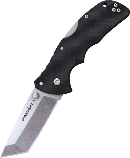 Cold Steel Mini Recon 1 Tanto kapesní nůž 7,3 cm, černý, Griv-Ex