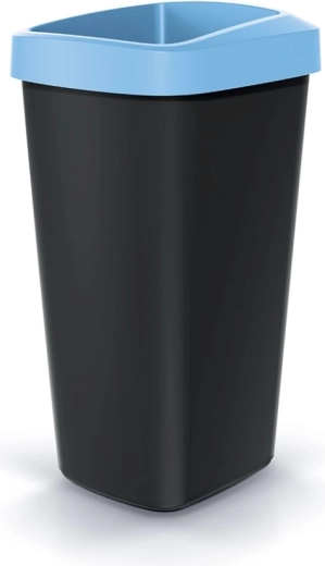 Odpadkový koš 25 l světle modrý COMPACTA Q DROP