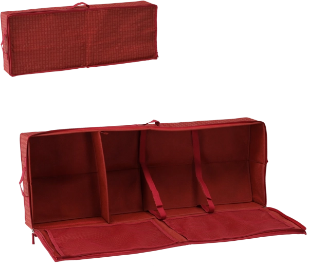 Organizer na balicí papír červený 80 × 30 × 12 cm