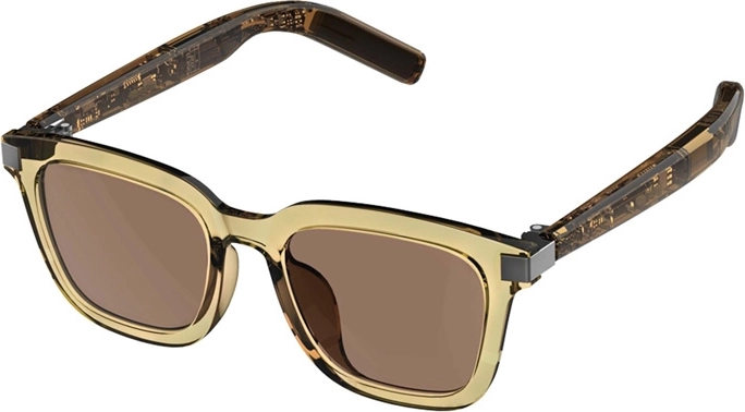 Chytré sluneční brýle COLMI G06 hnědé