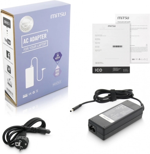 Napájecí adaptér Mitsu pro notebook Asus 19 V 4,74 A 4,5 × 3,0 mm pin