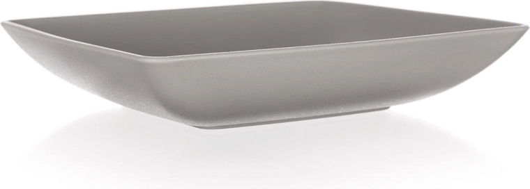 Hluboký čtvercový talíř 17,5 × 17,5 cm z plastu LATTE CULINARIA
