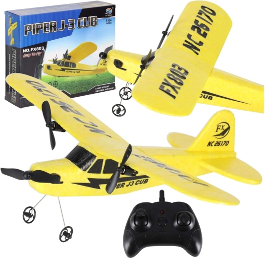 Dálkově ovládané letadlo Piper J3 Cub RC