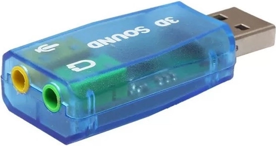 Externí zvuková karta USB VIRTUS 2