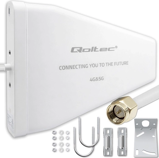 směrová venkovní 4G/5G LTE anténa 9 dBi, N female, IP67, 3 m kabel