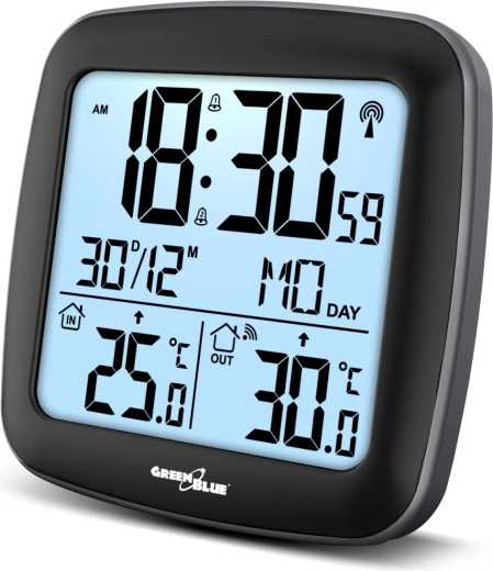 Bezdrátová meteostanice GreenBlue GB542 s DCF