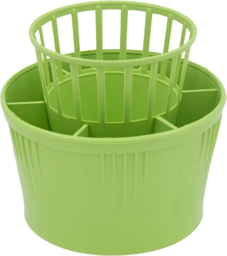 Kulatý odkapávač na příbory z plastu 13 cm - 1 kus