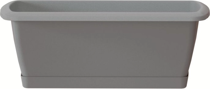 Truhlík s miskou Respana set 78,6 cm šedý kámen