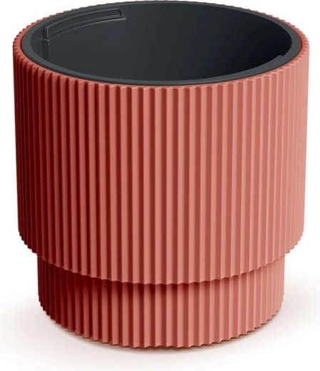 Květináč s vložkou Milly 39,5 cm měděný