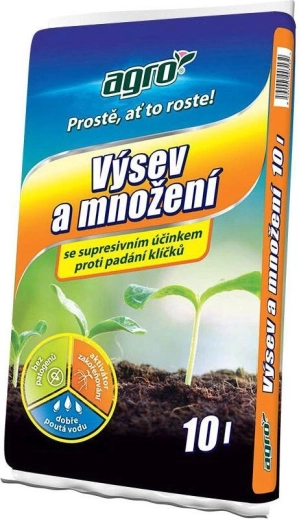 Substrát pro výsev a množení 10 l AGRO