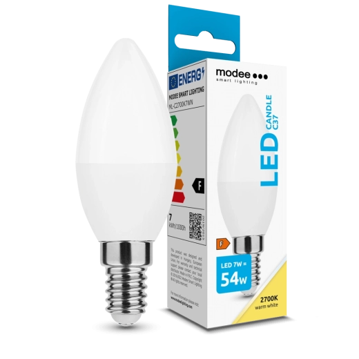 LED svíčková žárovka 7 W E14 2700 K 700 lm 200° Modee Lighting
