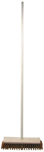 Rýžové koště s dřevěnou holí 140 cm, šířka 40 cm