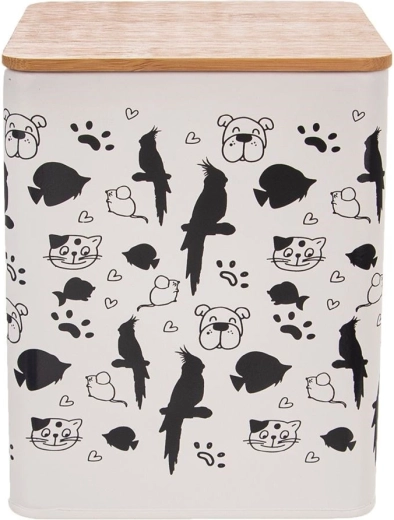 Kovový zásobník na krmivo 1,7 l