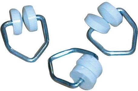 Běžec na záclony T pro kovové kolejnice (25 ks)