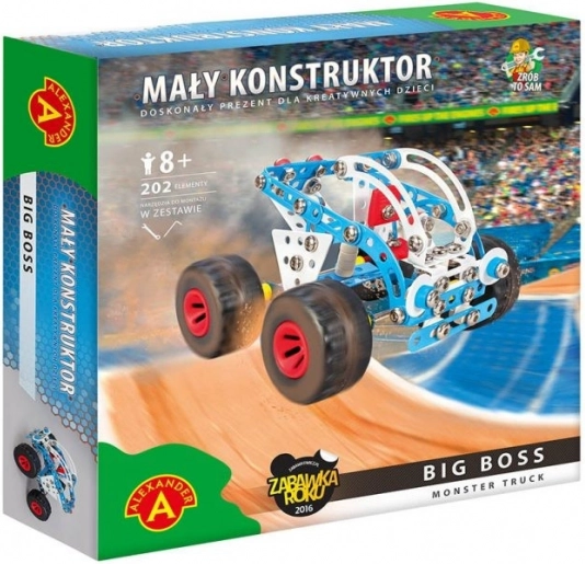 stavebnice monster truck big boss – malý konstruktor