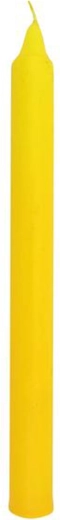 Svíčka stolní Provence Bistro žlutá 24 cm