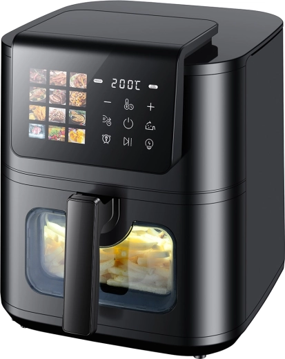 MalTec horkovzdušná fritéza AirFryer 2000 W 8 l