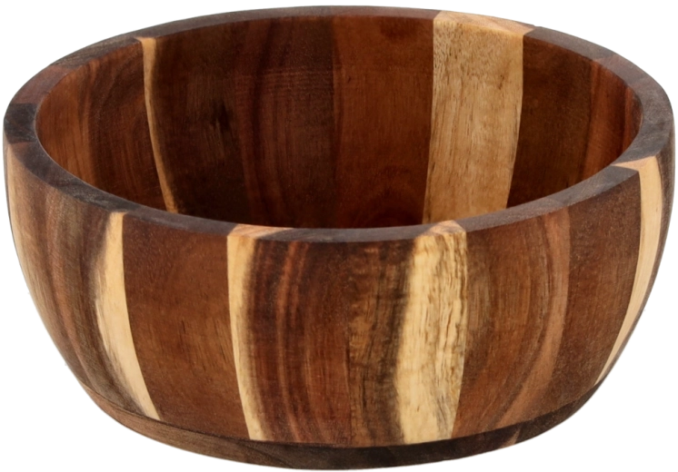 Dřevěná miska z akáciového dřeva 20 cm