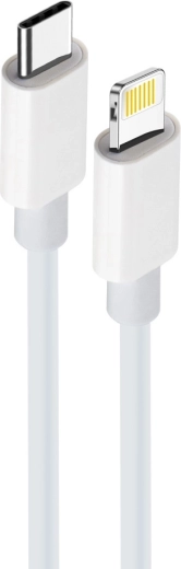 Maxlife kabel USB‑C – Lightning 2 m bílý