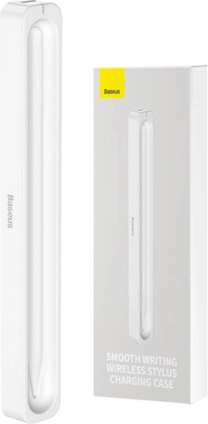 Bezdrátové nabíjecí pouzdro pro stylus BASEUS Smooth Writing – bílé