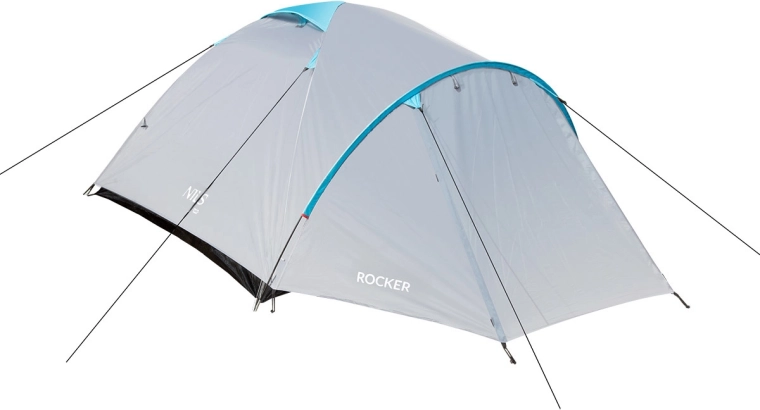 Turistický stan NILS Camp Rocker šedý