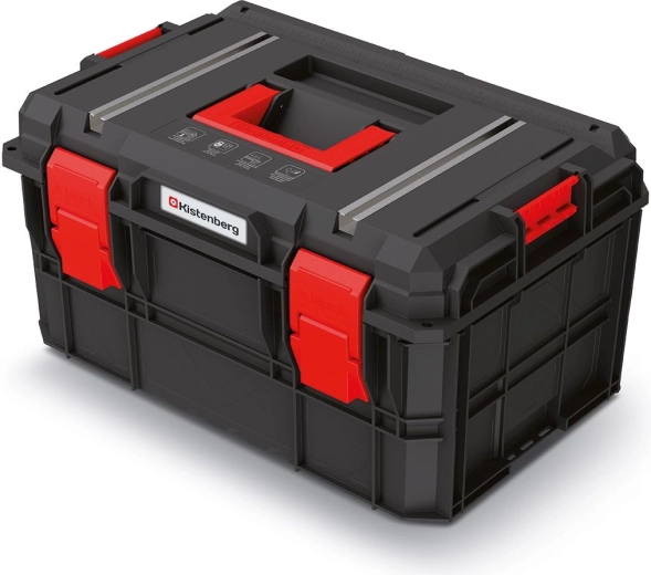 Kufr na nářadí Kistenberg X BLOCK TECH, 546 × 380 × 307 mm, černý