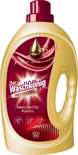 Prací gel Waschkönig Color 3 l (100 dávek)
