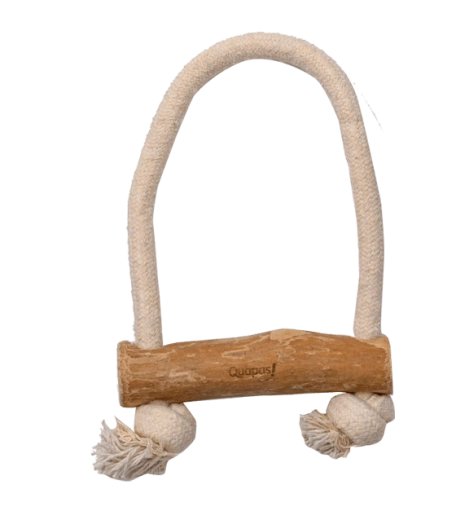 Hračka pro psy na přetahování z kávovníkového dřeva Quapas!