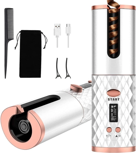 Bezdrátová automatická kulma s LCD displejem, rotační, USB - 1 kus