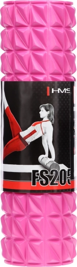 Masážní pěnový válec HMS FS205 45 cm růžový