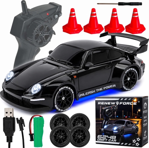 Dálkově ovládané auto RENEW FORCE 4WD pro drift
