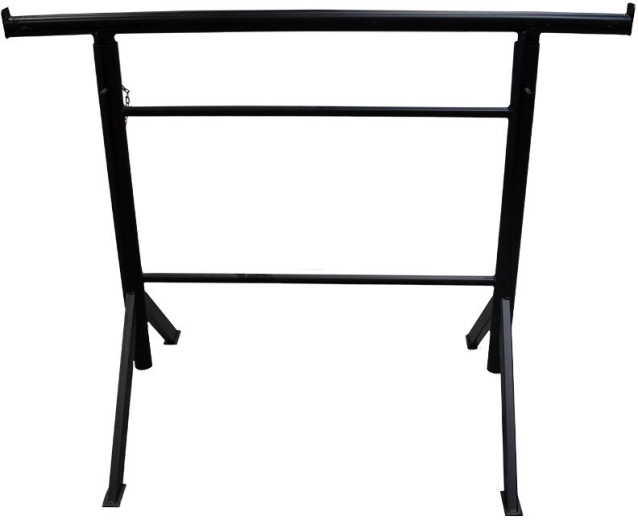 Lešenářská koza výsuvná 1400 mm, výška až 1700 mm, černá