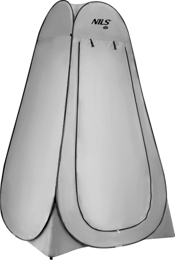 Skládací sprchovací a převlékací stan NILS Camp šedý