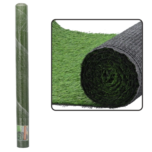 Syntetický trávník 2 × 5 m, výška 20 mm