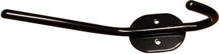 Věšák Mono 55 × 155 mm černý kovový