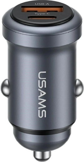 Autonabíječka USAMS 30 W USB-A a USB-C
