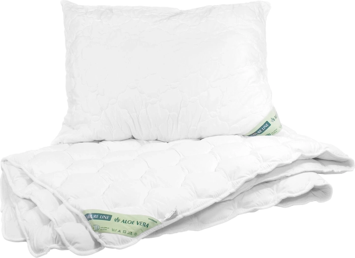 Sada polštáře a přikrývky Natur Line Aloe Vera