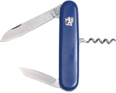 Kapesní zavírací nůž z nerezové oceli s vývrtkou