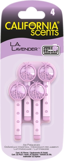 Vůně do auta na ventilační mřížku L.A. Lavender – CALIFORNIA SCENTS