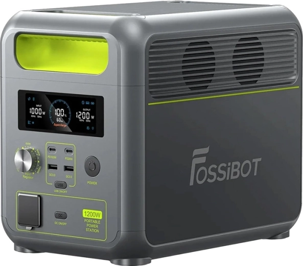 Solární nabíjecí stanice FOSSIBOT FBP1200 1200 W zelená