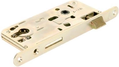 Bezpečnostní zadlabací vložkový zámek K102, 90/80, pravolevý, bílý zinek