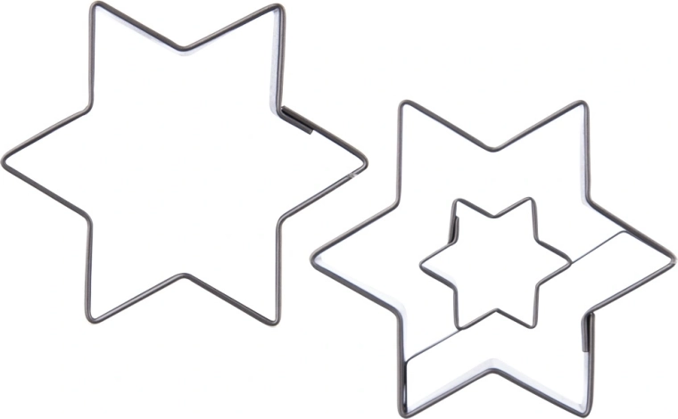 Orion vykrajovátka na cukroví hvězda 6,3 cm - 2 ks