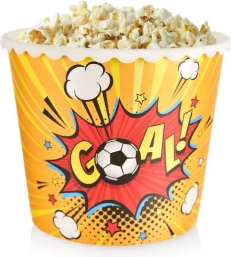 Pohár na popcorn a chipsy 2,3 l GOAL