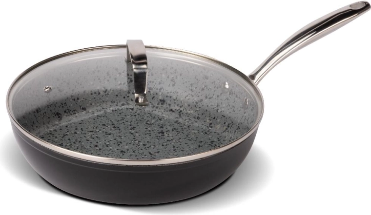 Lamart granit pánev s poklicí 28 cm
