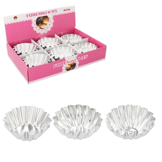 Forma na pečení babek 9,5 cm s nepřilnavým povrchem