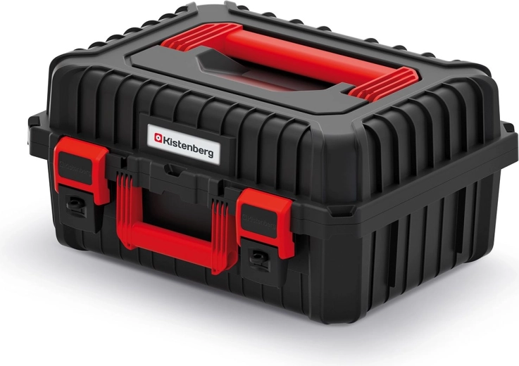 Ochranný kufr na nářadí s pěnovou výplní 445 × 360 × 216 mm – černý