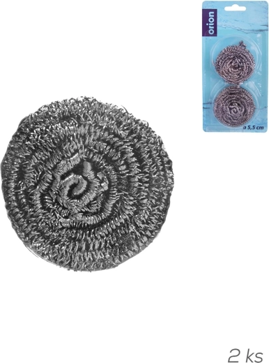 Kovová drátěnka 6,5 cm (2 ks)