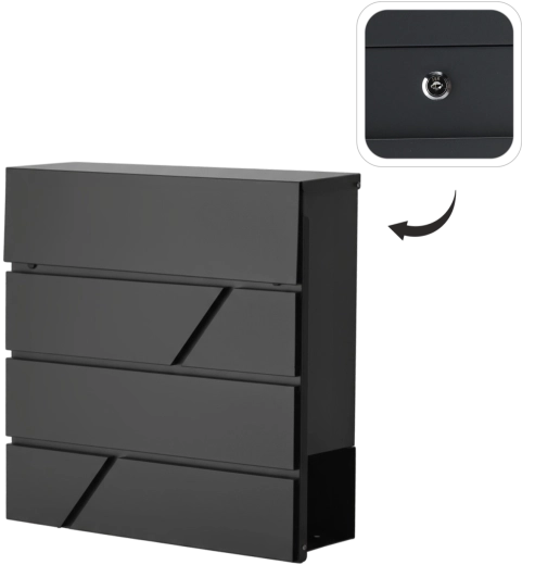 Poštovní schránka Nova 37 × 37 × 10,5 cm